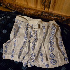 Free People Intimates Come Over Boxers  Size M  NWT